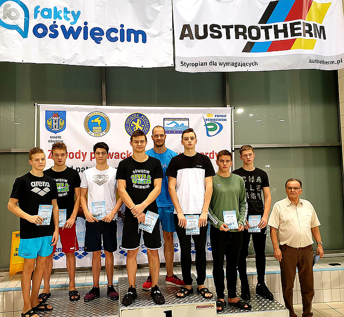 Austrotherm wspiera młodych pływaków w Oświęcimiu